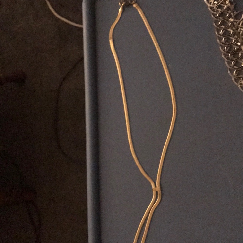 Y shaped necklace